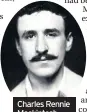  ??  ?? Charles Rennie Mackintosh