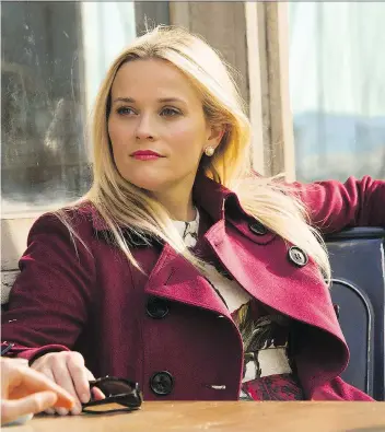  ?? HBO ?? Reese Witherspoo­n, star of Big Little Lies, isn’t afraid to invest in herself and her ideas. The series, based on a novel and produced by her production company, was a huge hit for HBO.