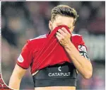  ??  ?? Dons’ Graeme Shinnie