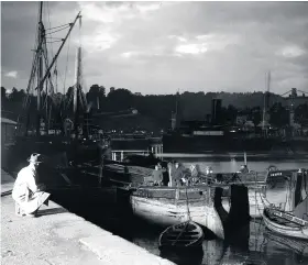  ??  ?? Sailing barges at Cumberland Basin (one’s called ‘Water Witch’); these were owned by coal merchants Silvey & Co. and were often towed carrying coal from Lydney to the St Anne’s Board Mill.
Pics: Know Your Place Bristol