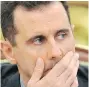  ??  ?? Bashar Assad