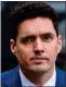  ?? ?? Tough talk: rail minister Huw Merriman