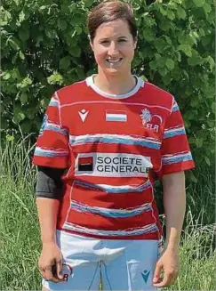  ?? Photo: rugby.lu ?? Corinne Brever veut s'accrocher jusqu'aux Jeux des Petits Etats d'Europe l'an prochain à Malte.