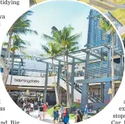  ?? Photos / Getty Images ?? An aerial view of Pearl Harbour (above); Ala Moana shopping mall.