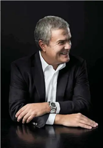  ??  ?? Above: Ricardo Guadalupe, CEO of Hublot
Opposite page: The Dubai Mall boutique was the single highest-selling boutique worldwide in 2020 for Hublot