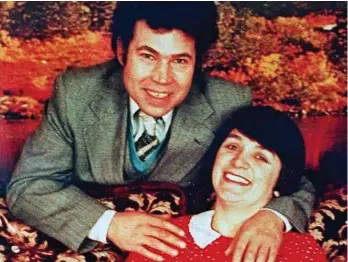  ??  ?? Serial killers: Rose West with husband Fred. She is serving a life term in prison