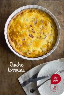  ??  ?? Quiche lorraine