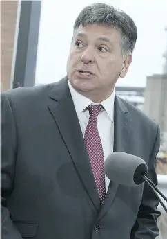  ?? VERONICA HENRI / POSTMEDIA NETWORK ?? Ontario’s Finance Minister Charles Sousa has already announced that the budget will contain new spending to benefit seniors and students, among others.