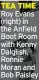  ?? ?? TEA TIME Roy Evans (right) in the Anfield Boot Room with Kenny Dalglish, Ronnie Moran and Bob Paisley