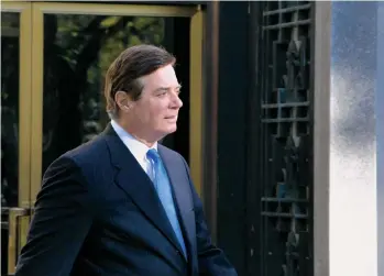  ?? /GETTY IMAGES ?? El exjefe de la campaña presidenci­al de Donald Trump, Paul Manaforte.