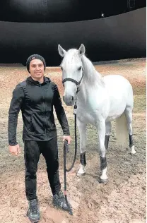  ?? ALTEMEYER DE OLIVEIRA ?? Mudança. Lucas trabalha hoje em um circo canadense