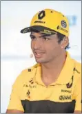  ??  ?? Carlos Sainz.