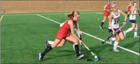  ?? ALEX WAHL — FOR DIGITAL FIRST MEDIA ?? GMA’s Megan Maransky scored the only goal for GMA in the loss.