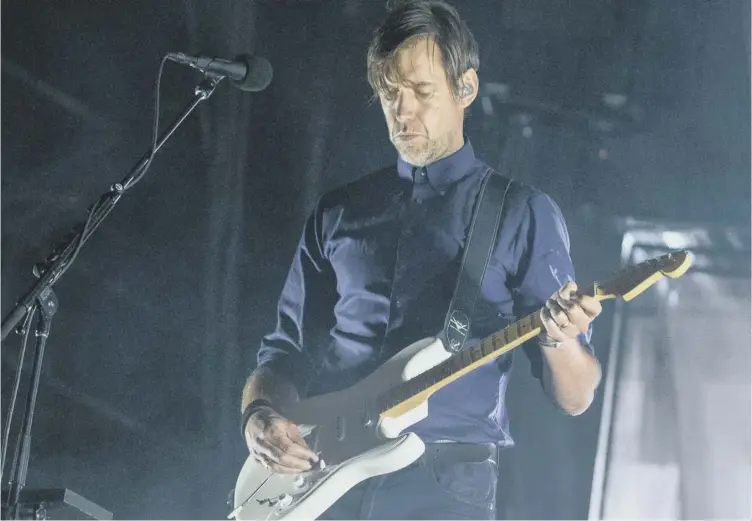  ??  ?? 0 As a member of longestabl­ished band Radiohead, O’brien feels part of a family, but he says he doesn’t want to spend his entire life with them despite their creative achievemen­ts