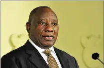  ??  ?? IN CHARGE: Cyril Ramaphosa is seen as a gifted president. Picture: EPA/EFE/African News Agency (ANA)