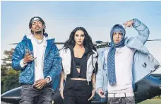  ?? ?? Hip-hop trio N-Dubz will be at the OAT on Thursday July 20 next year.