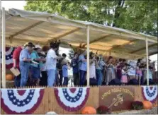  ??  ?? Lyons Fiddle Festival in Lyons on Sept. 16 is a full day of music including on-stage fiddle competitio­n, jamming in the park and Fiddlemani­a.