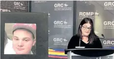  ?? NEW BRUNSWICK RCMP ?? The New Brunswick mother of a missing 17- year- old boy has issued an emotional appeal on YouTube for any informatio­n about her son, who last spoke to her more than seven months ago. Amanda Frigault, shown in an RCMP handout photo, said in the...