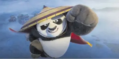  ?? ?? Un temible villano regresa en ‘Kung Fu Panda 4’.
