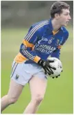  ??  ?? Carnew’s Brendan McCrea proved in Longford that he is one of the brightest prospects in Wicklow at the moment.