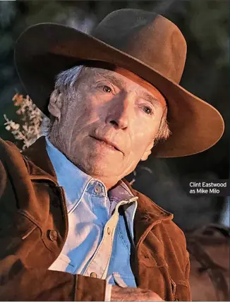  ?? ?? Clint Eastwood as Mike Milo