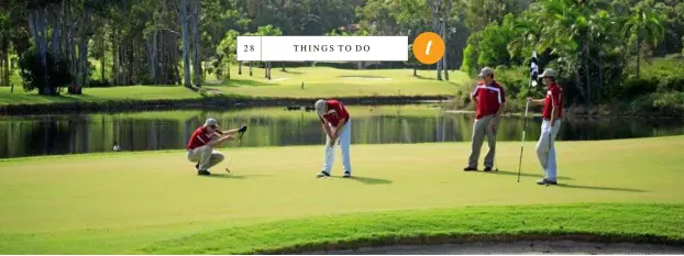  ?? PHOTO: CONTRIBUTE­D ?? Noosa Springs has everything to like about a golf course.