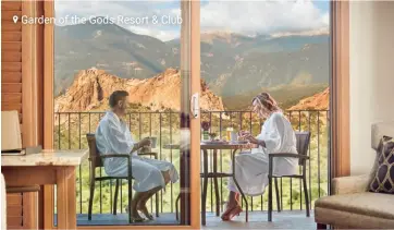  ?? SPONSORED CONTENT ?? Garden of the Gods Resort & Club