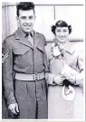  ??  ?? He loved the Army, but didn’t fancy married quarters, so he left to be with her.
He drove buses for a bit and worked at Veeder-Root and NCR before ultimately becoming a manager at Tayside Regional Council.
Jack and Kathleen have two sons — Derek, who...