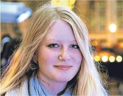  ??  ?? TRIBUTES: Hundreds of people joined the search for teenager Gaia Pope, who suffered from severe epilepsy
