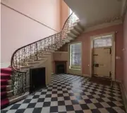  ??  ?? Grand entrance: Staircase shows potential