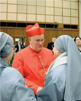  ?? (foto Imagoecono­mica) ?? Quinquenni­o Gualtiero Bassetti, 75 anni, neo eletto presidente della Conferenza episcopale italiana: il suo mandato durerà cinque anni