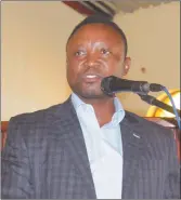  ??  ?? Whistleblo­wer… Samuel Mbango