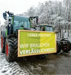  ?? Foto: Bernd Feil/M.i.S. ?? Viele unserer Leser äußern sich in Briefen zu den Protesten der Landwirte in der Region.