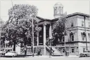  ?? WELLAND MUSEUM ARCHIVES ?? The Welland County Courthouse as it appeared in 1958.