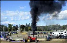  ?? MEDIANEWS GROUP ?? The Eastern New York Benefit Tractor Pull is a yearly fundraiser for the Disabled American Veterans chapters of Rensselaer County and Saratoga County.