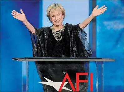  ?? CHRIS PIZZELLO INVISION ?? Cloris Leachman, seen here in 2013, , was a character actor whose depth of talent brought her an Oscar for the “The Last Picture Show” and Emmys for her work in “Mary Tyler Moore” and other TV series died this week at age 94.