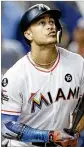  ?? WILFREDO LEE / AP ?? Giancarlo Stanton has said he does not want to be part of a long rebuilding process in Miami.