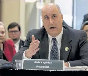  ?? SENTINEL & ENTERPRISE FILE PHOTO ?? Fitchburg State President Richard Lapidus on Thursday announced the university would continue to support internatio­nal students in the face of federal guidelines barring them from institutio­ns conducting classes entirely online.