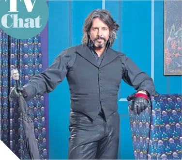  ??  ?? Laurence Llewelyn-bowen is back, and as flamboyant as ever, in Changing Rooms