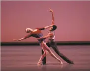  ?? Paul Kolnik ?? Sara Mearns and Amar Ramasar in New York City Ballet’s production of Justin Peck’s “Rodeo.”