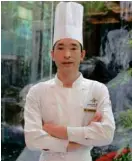  ??  ?? Chinese sous chef Yang Yong