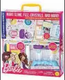  ??  ?? Aspiring scientists will enjoy tinkering with the Barbie Fundamenta­l Chemistry Set.