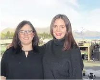  ?? PHOTO: TRACEY ROXBURGH ?? Turning heads . . . Creative Cows Raylene McQueen (left) and Sarah Dagg, both of Queenstown, have been encouraged to enter this year’s ‘‘Beautiful Awards’’.