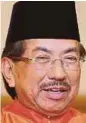  ??  ?? Tan Sri Musa Aman