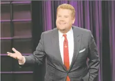  ?? TERENCE PATRICK/CBS ?? British comedian James Corden announced this week that he is leaving The Late Late Show next summer.