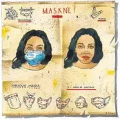  ?? LISA ADAMS ILLUSTRATI­ON ?? Acne and irritation from wearing a mask have given rise to a set of treatment methods and products.