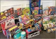  ?? SUBMITTED PHOTO — WEICHERT ?? The Weichert Family of Companies completed its 39th annual toy drive, collecting more than 13,700 new toys for families and children in need this holiday season.