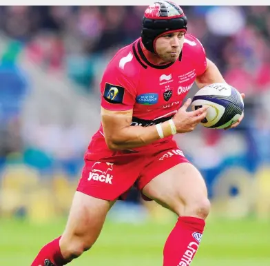  ?? PICTURE: Getty Images ?? Without a club: Leigh Halfpenny at former club Toulon