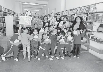  ?? /IVÁN MÁRQUEZ ?? Alumnos del preescolar Rosario Castellano­s.