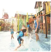  ??  ?? Kids will have lots of fun at Little Zimbabwe – an interactiv­e water playground.